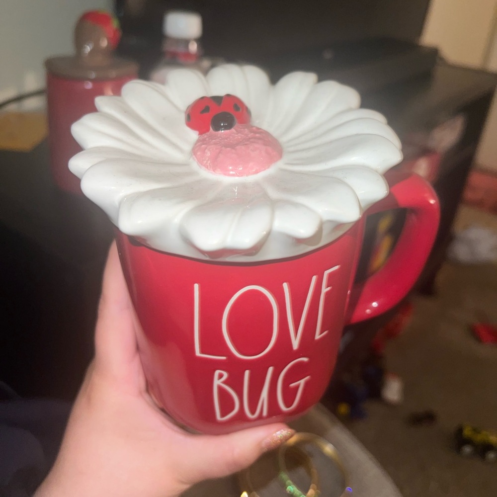 Rae Dunn Love Bug mug Artisan Collection by Magenta